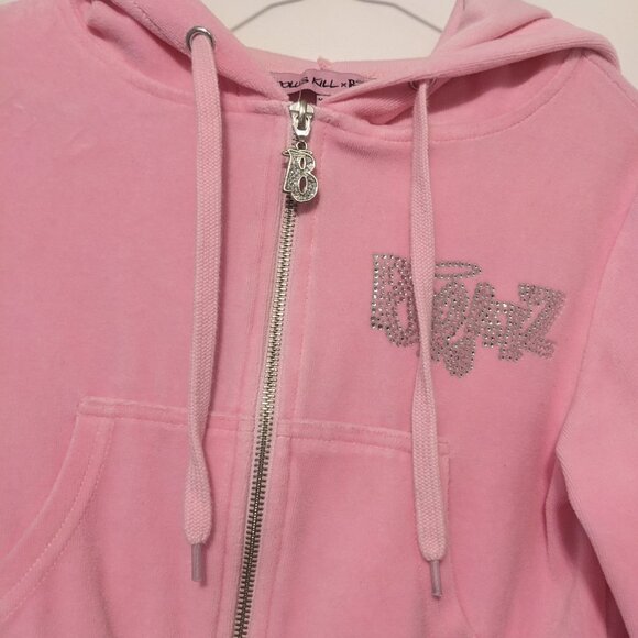 Bratz pink velour hoodie - Picture 5 of 7